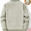 Manfinity Homme Loose Fit Mens Corduroy Thick Padded Jacket main 1