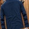 Manfinity Homme Mens Teddy Lined Patchwork Loose Fleece Jacket Plain Husband Long Sleeve Work Thin Jacket main 1