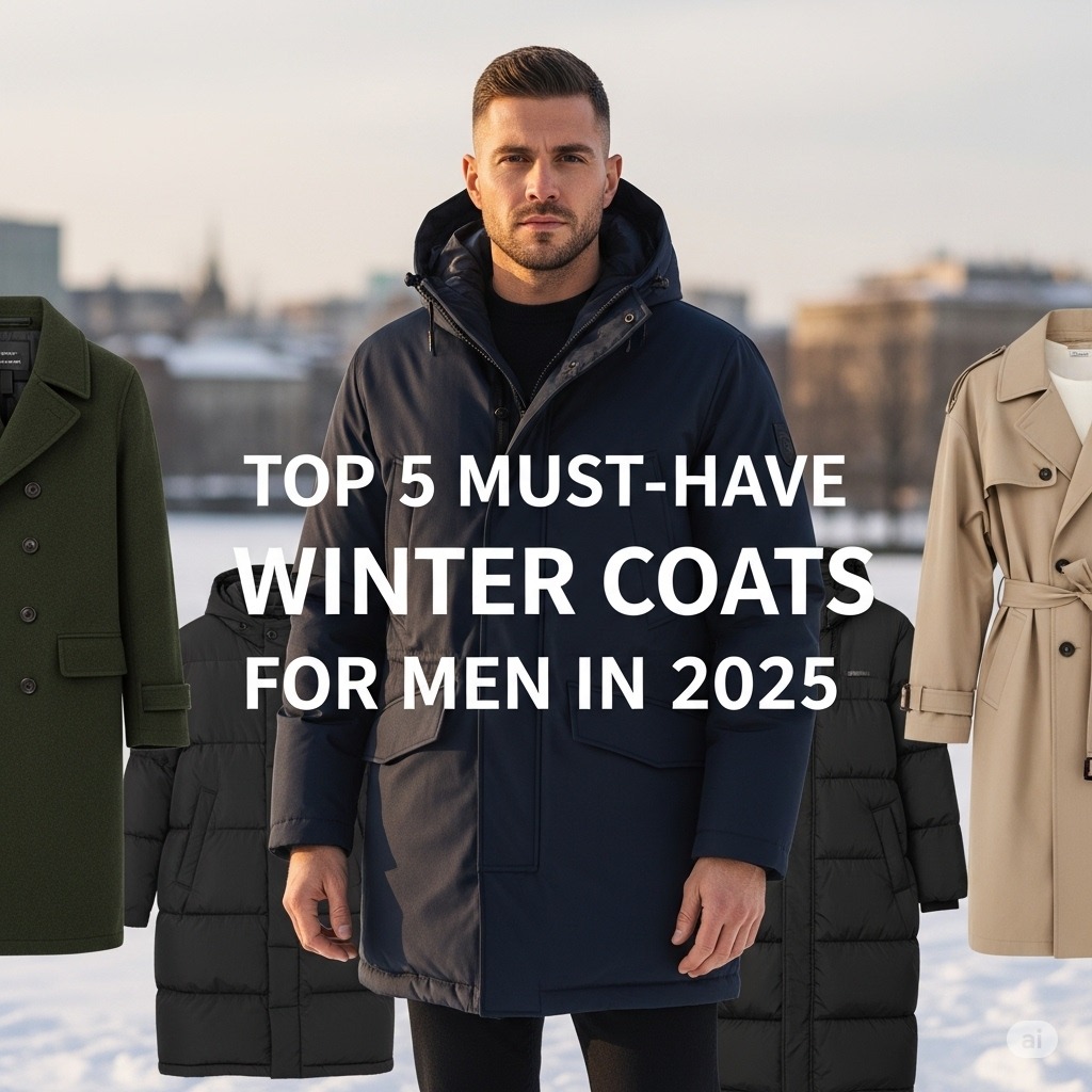 Top 5 Must-Have Winter Coats for Men in 2025