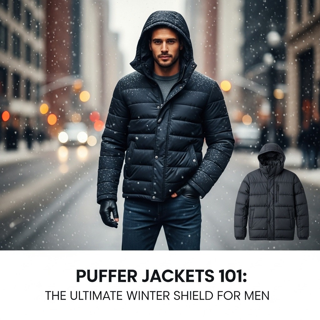Puffer Jackets 101: The Ultimate Winter Shield for Men