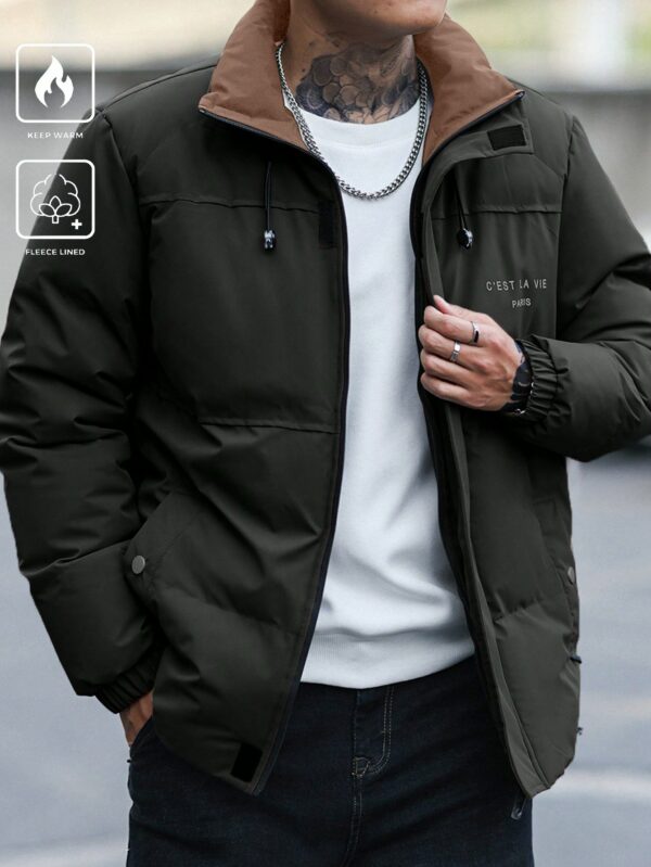 Casual Minimal Fashion Winter Jacket For Men
