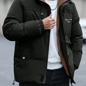 Casual Minimal Fashion Winter Jacket For Men
