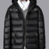 Men Zip Hoodie Padded Coat Plain Going Out Casual Warm Winter Jacket