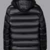 Manfinity Homme Men 1pc Zipper Hooded Padded Coat Plain Going Out Casual Warm Jacket main 1