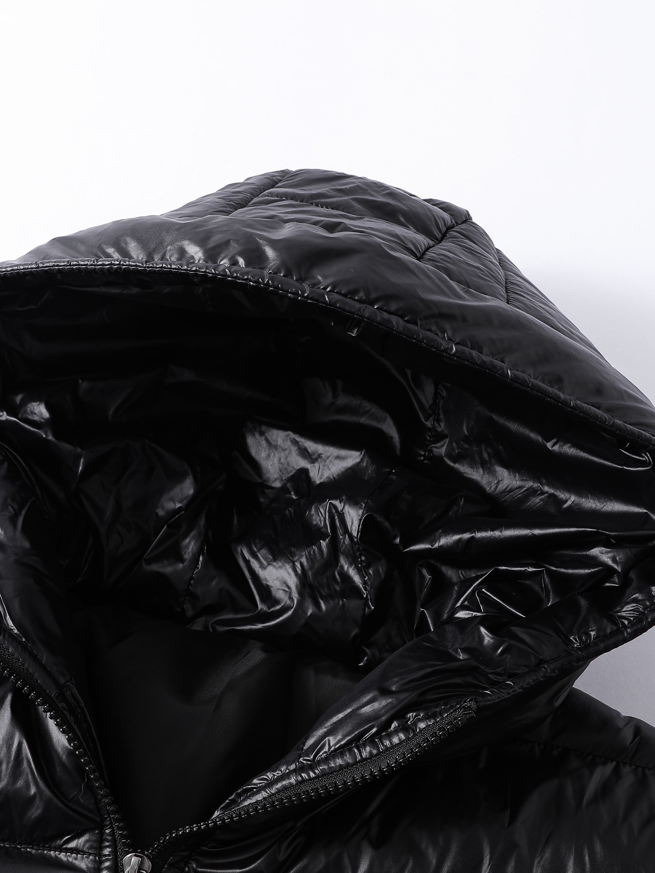 Men Zip Hoodie Padded Coat Plain Going Out Casual Warm Winter Jacket Men Zip Hoodie Padded Coat Plain Going Out Casual Warm Winter Jacket