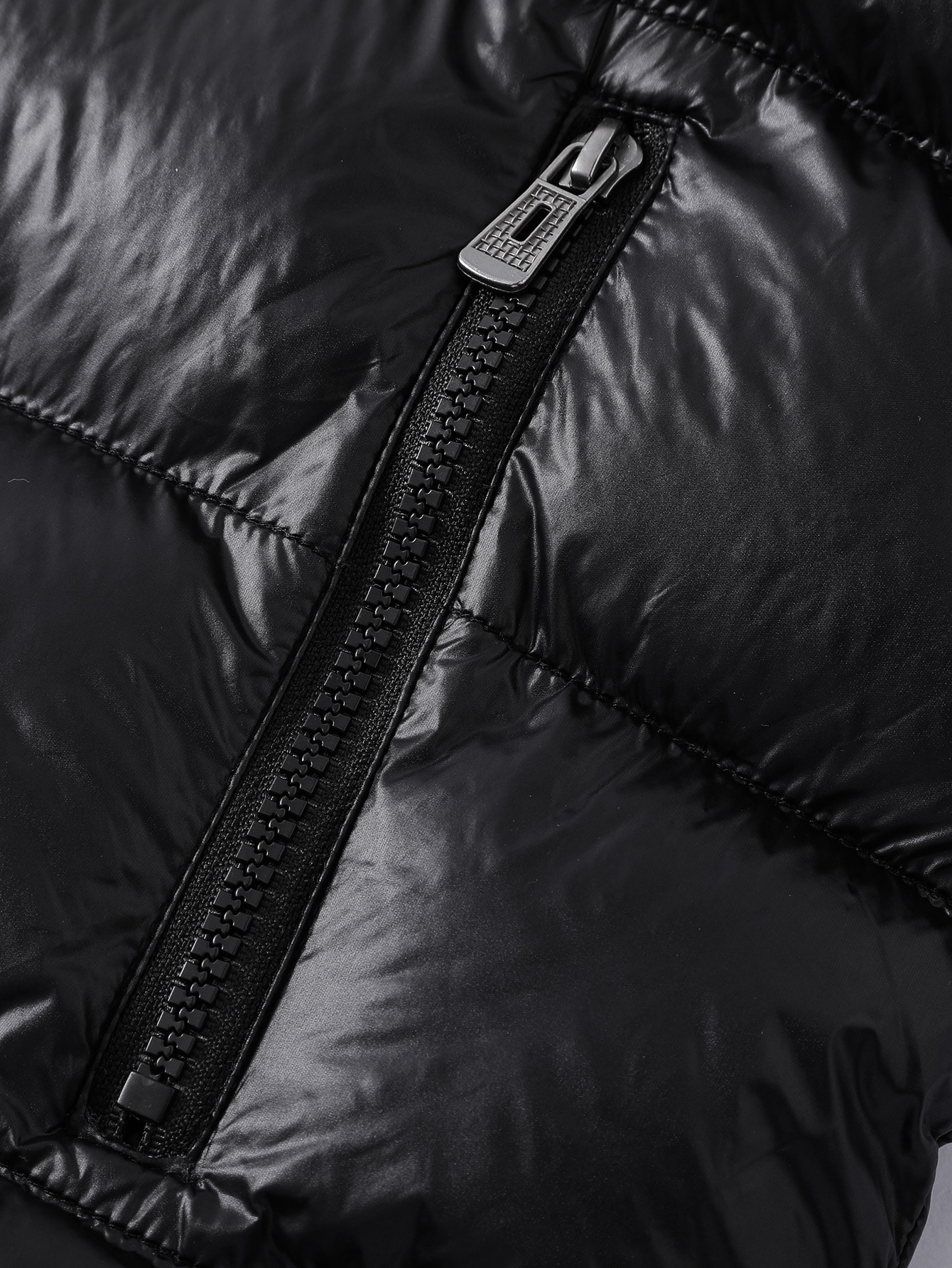 Men Zip Hoodie Padded Coat Plain Going Out Casual Warm Winter Jacket Men Zip Hoodie Padded Coat Plain Going Out Casual Warm Winter Jacket