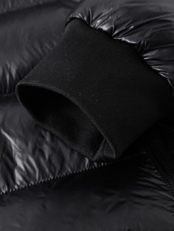 Men Zip Hoodie Padded Coat Plain Going Out Casual Warm Winter Jacket