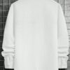 Manfinity Homme Mens Casual Contrast Striped Button Long Sleeve Jacket Men Shirt Streetwear main 1