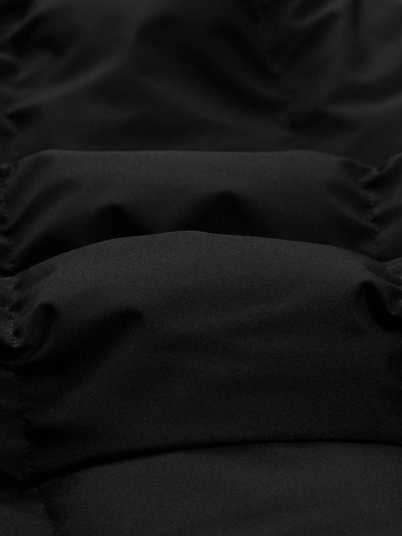 Men Black Hooded Puffer Winter Coats Jacket