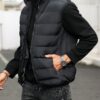 Manfinity Homme Mens Thick Sleeveless Padded Vest main 4